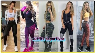 OUTFITS DEPORTIVOS DE MODA Y TENDENCIA 2020/2021💖 COMO USAR PRENDAS  DEPORTIVAS💖 