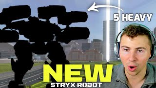 NEW 5 Heavy Weapon Robot, Stryx Incoming... NEW Robots Are About To Be Insane | War Robots