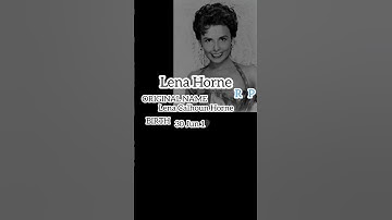 Thumbnail of 【visit to a grave】Lena Horne【Famous Memorial】#rip #gravestones