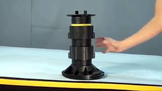 Bison Pedestal System - Using Base Levellers