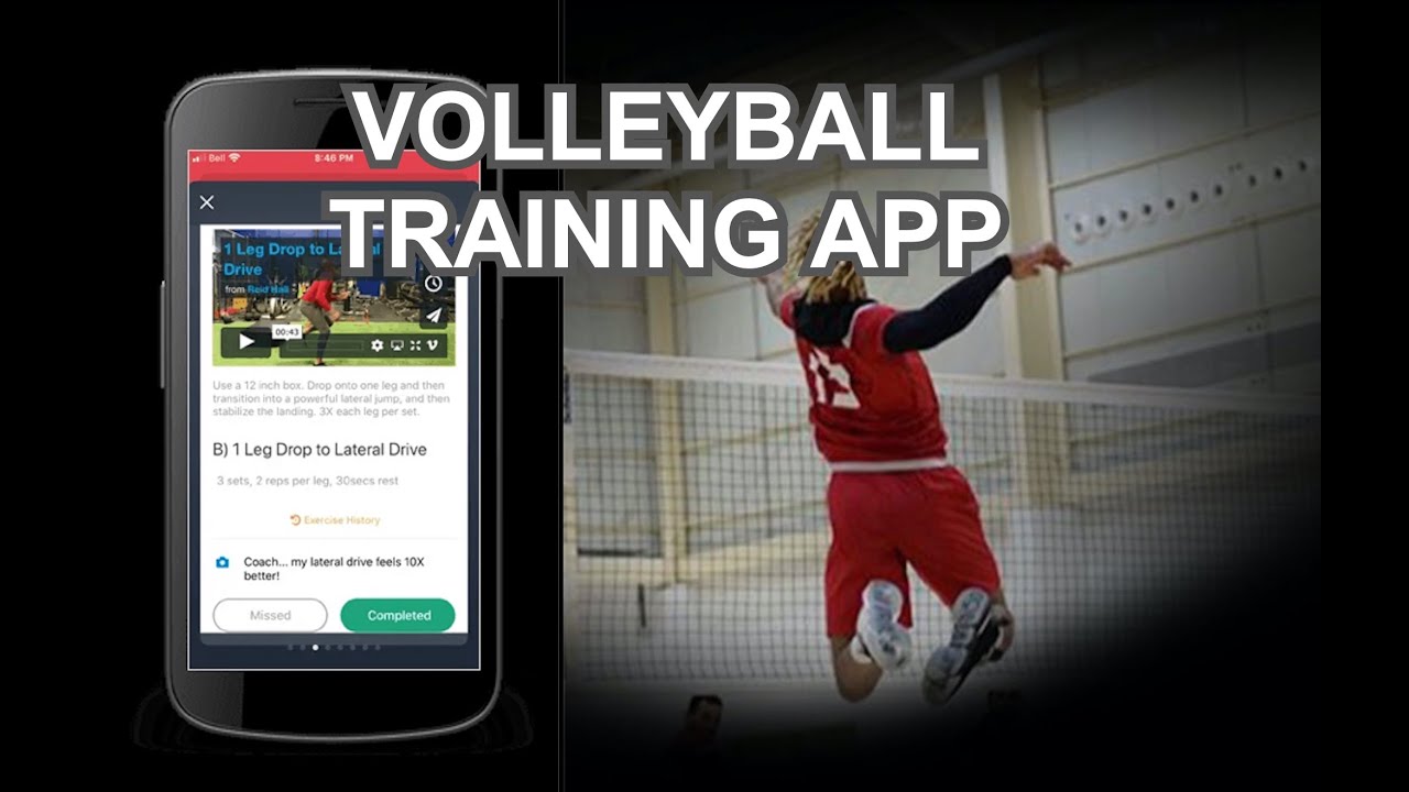 Volleyball Strength and Conditioning App Reid's Workouts YouTube
