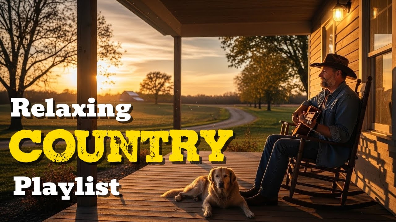 Relaxing Country Music for Calm Nights, Stress Relief and Gentle Listening