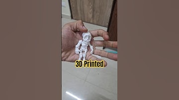 3D printing articulated skeleton #anycubic #keychain #shorts
