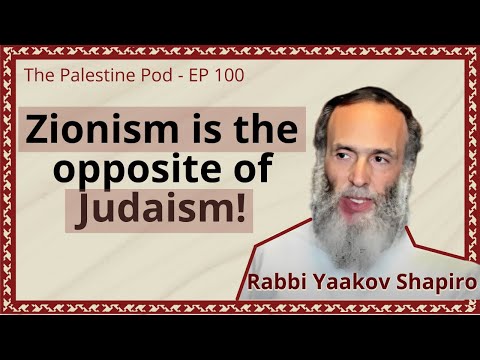 Ep. 100 - How Zionism stole Jewish Identity with Rabbi Yaakov Shapiro