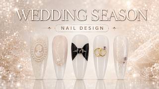 The PERFECT Bridal Nails! ✨ (Elegant Wedding Season Tutorial)