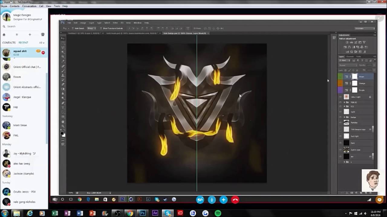 "Man Of The Year"- Escalatez Revamp Speedart @OriginalHuf