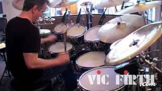 VIC FIRTH® Signature Gavin Harrison Baqueta Punta Madera video