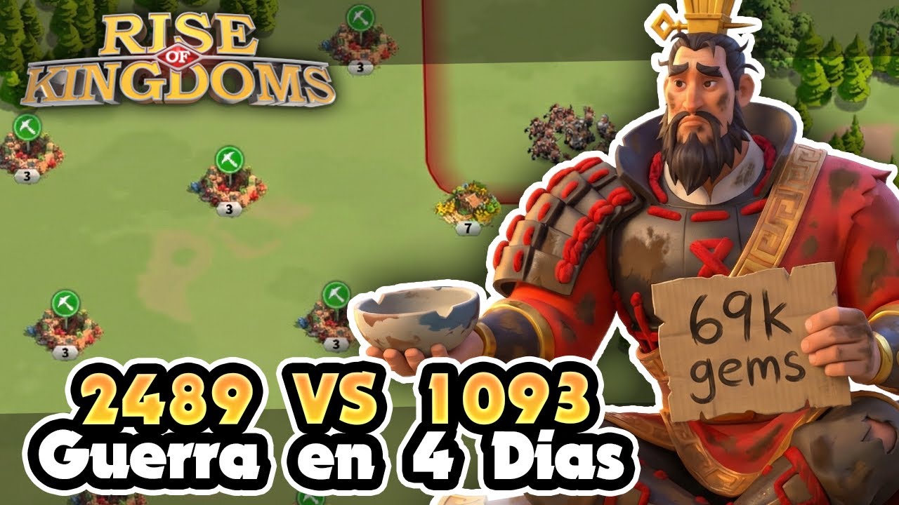 1 SOLA MISION: FARMEAR GEMAS - Rise of Kingdoms