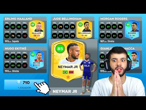 ESCOLHI MEU PRIMEIRO JOGADOR RARO NO DREAM LEAGUE SOCCER!