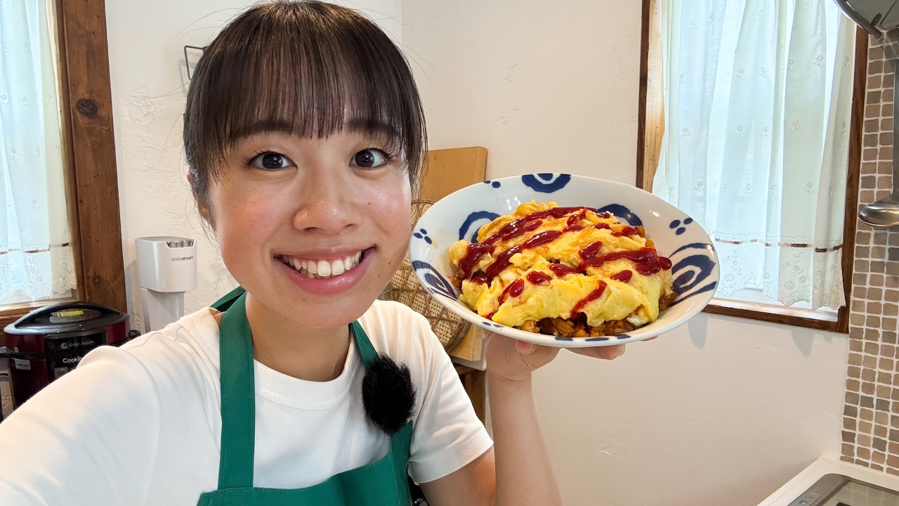 【Yuka's kitchen】オムライス作り🍳