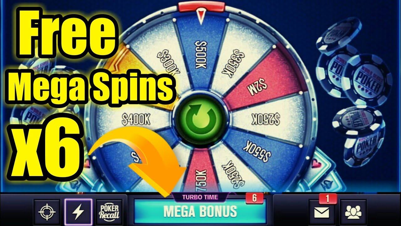 wsop free mega bonus spin