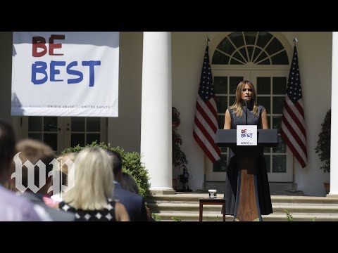 First lady Melania Trump celebrates anniversary of 'Be Best' initiative