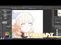 Speedpaint: Genshin Impact Fanart - Navia - Clip Studio Paint