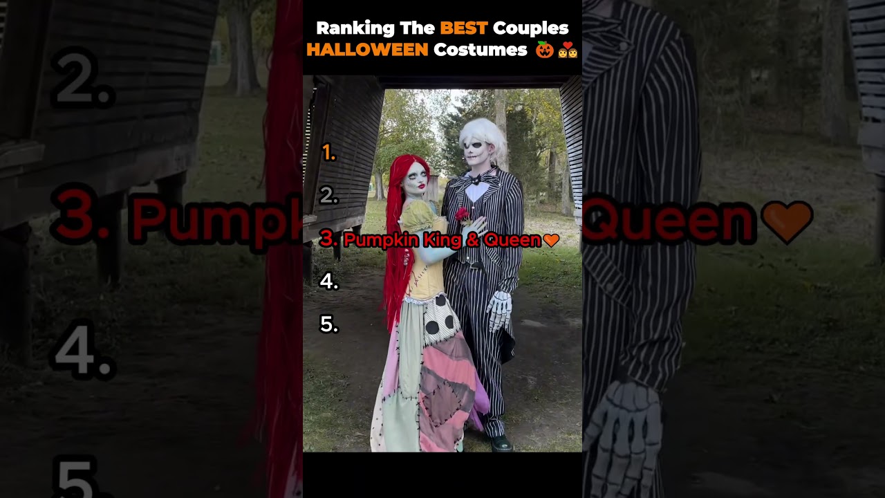 Ranking The Best Couples Halloween Costumes 🎃👩‍❤️‍👨