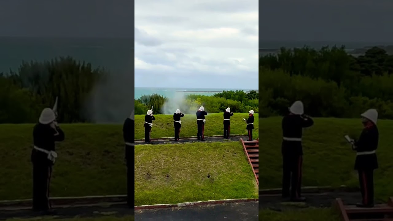 Warrnambool Flagstaff Hill Maritime Village Gun fire 🔥