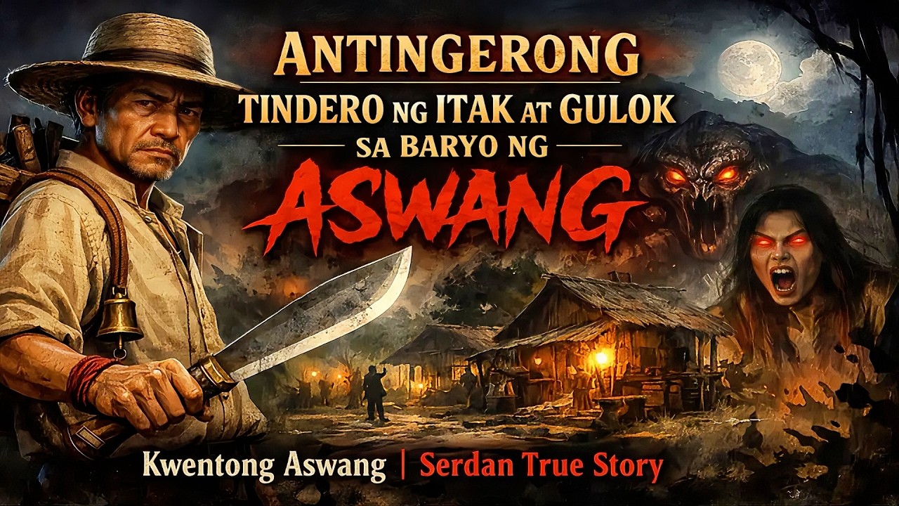 ANTINGERONG TINDERO NG ITAK AT GULOK SA BARYO NG ASWANG | Aswang True Story