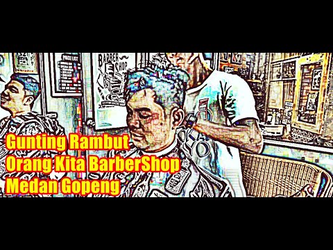 Gunting Rambut Di Orang Kita BarberShop Medan Gopeng