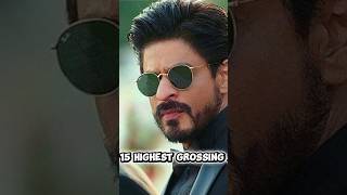SRK Top 15 Highest Grossing Movies 🔥 | Shahrukh Khan Biggest Hits Coming Soon! #Shorts