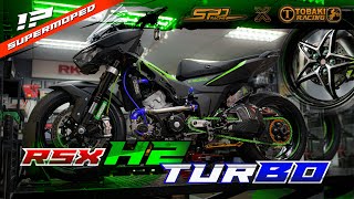 Turbo Super Moped Bike ft. Kawasaki H2R  ( SPD X Tobaki )