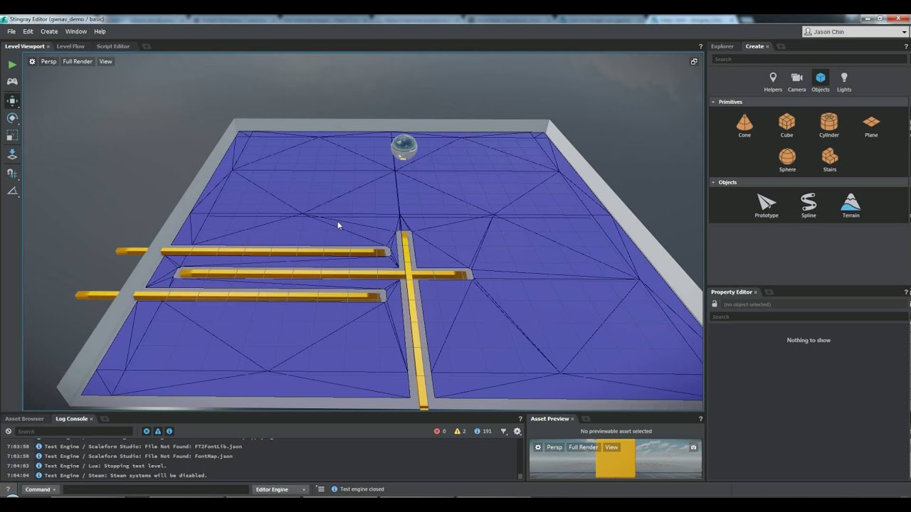 Stingray Navigation Setup in Lua - YouTube