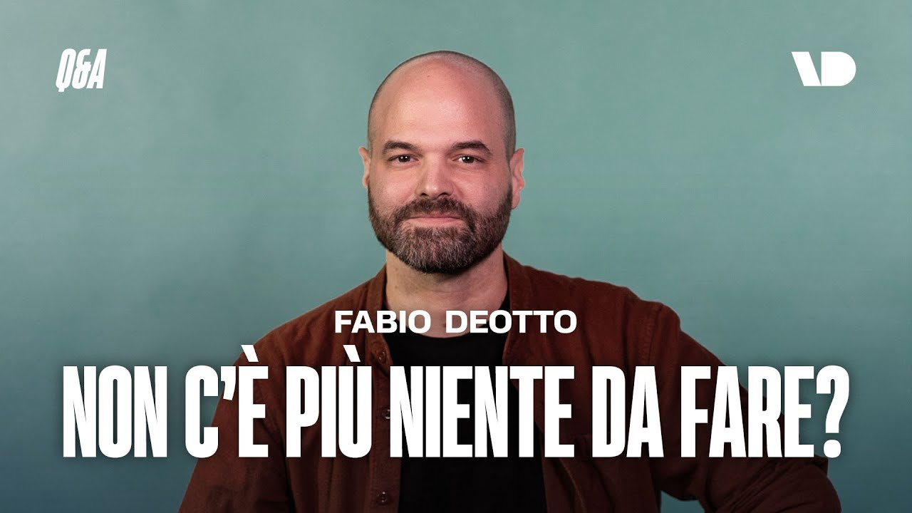 Crisi climatica: non c'è più niente da fare? Con Fabio Deotto