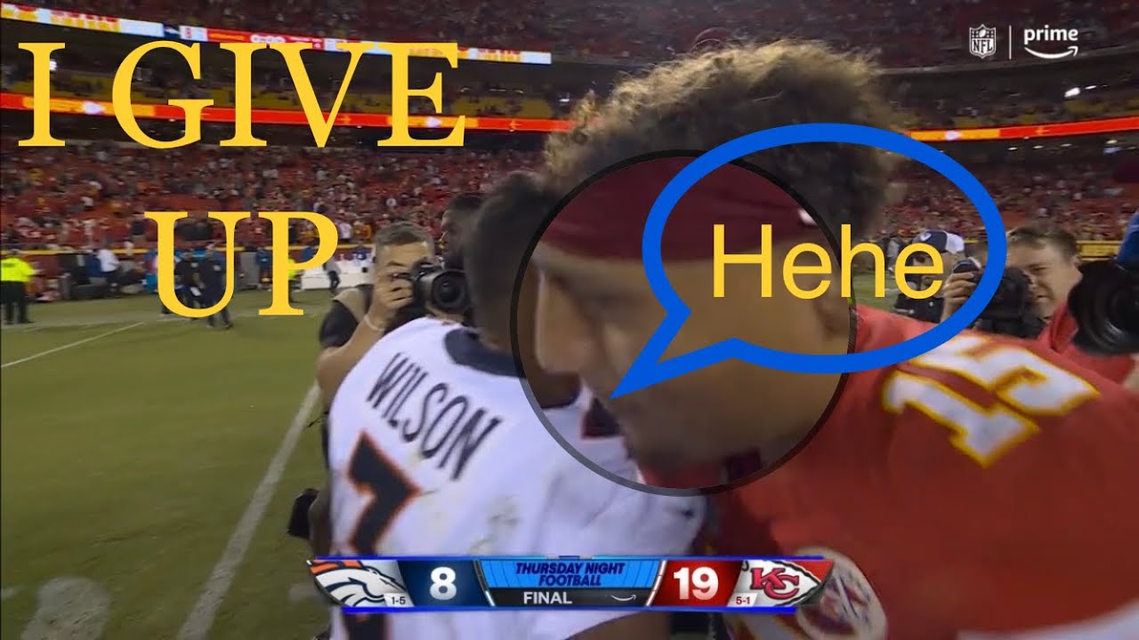"I give up" [A Broncos fan's reaction to a 16 GAME LOSING STREAK vs the ...