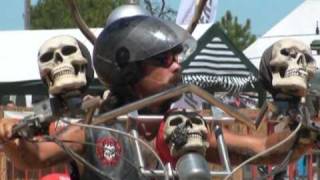 Motards em Faro, concentração de 2010