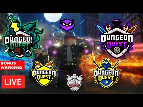 Update Dungeon Quest Bonus Weekend 2x Legendary Level 141 Live Stream 6 Oct 2019 - new updated how to get legendary drops in dungeon quest roblox