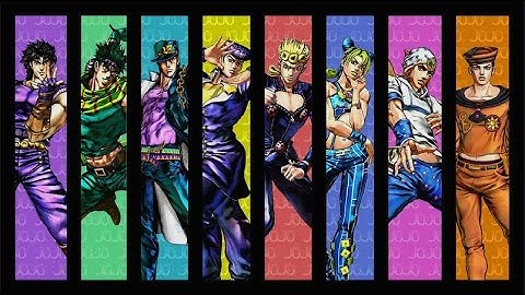 Every JoJo Opening parts 1-8 with Rohan Special, SFX Versions, And Special Versions