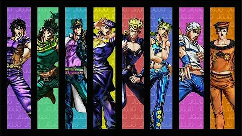 Every JoJo Opening parts 1-8 with Rohan Special, SFX Versions, And Special Versions