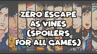 Zero Escape characters as vines