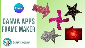 THE FRAME MAKER APP IN CANVA #canva #createoncanva #canvassador