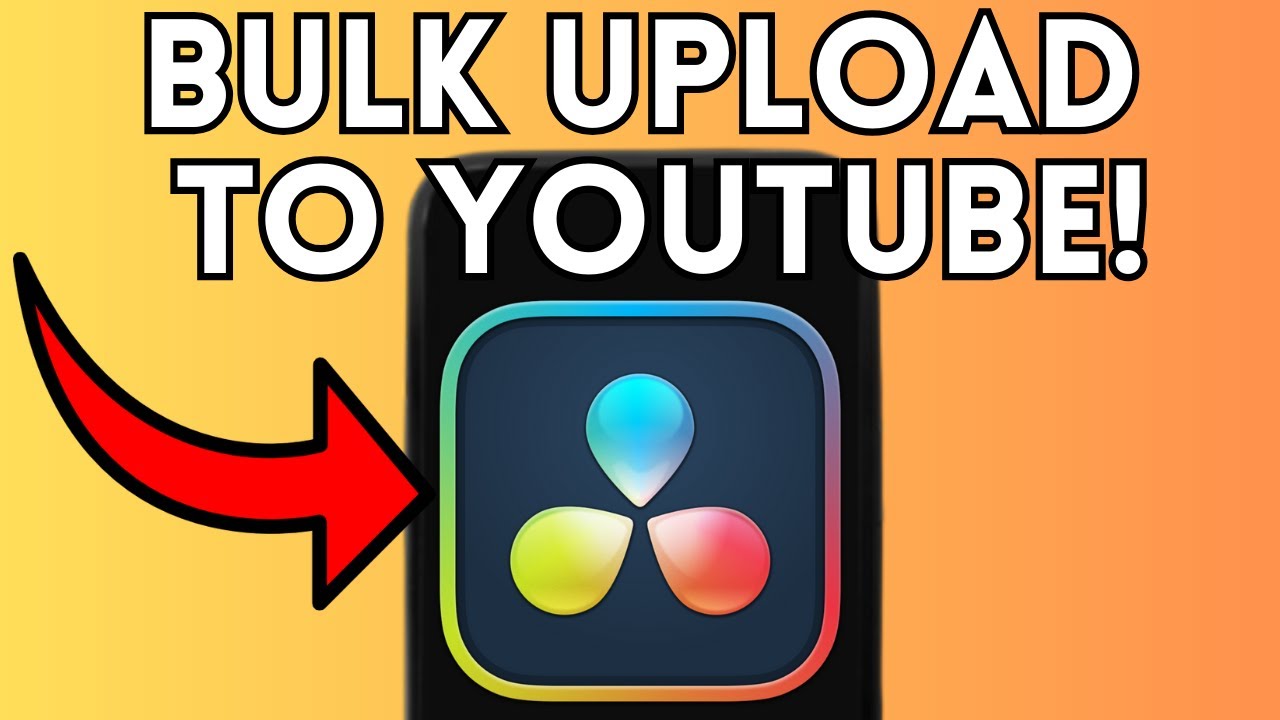 New! How To Bulk Upload To Youtube On Davinci Resolve (Full Guide) 2025 ...