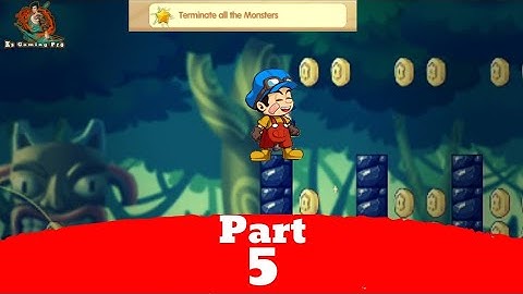 Super Machino go world adventure Gameplay Walkthrough Part 5 || Kill all Monsters | Mystery Jungle 1