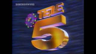 Cierre De Emision Telecinco 21-07-90 Completo