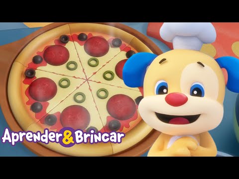 Aprender & Brincar™ | Fazendo Pizza | NOVO DESENHO! | Desenhos Animados | Aprendendo