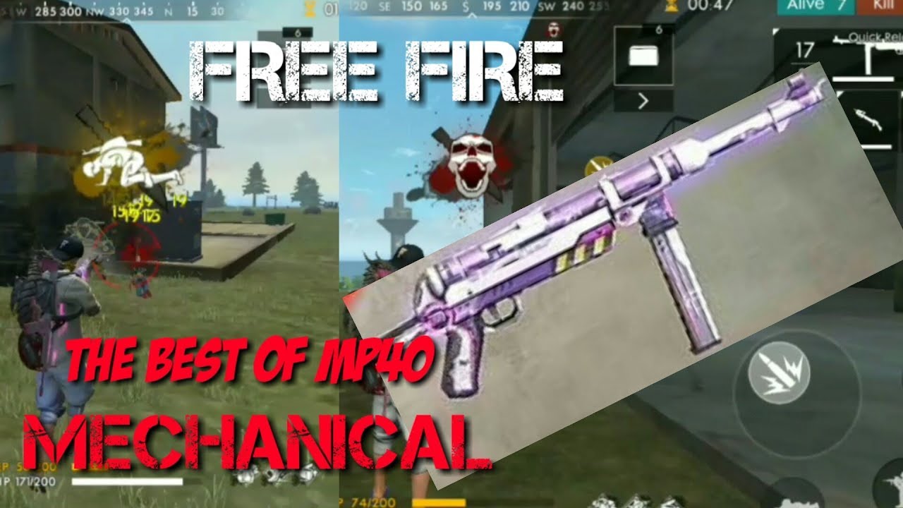 The Best of mp40 MECHANICAL || FREE FIRE - YouTube
