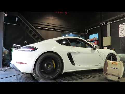 2018 Porsche 718 Cayman GTS Mar's ECU Tune Dyno Test 433WHP - YouTube