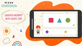 Shape Memory Game for Kids | Memory & Shape Recognition – MathMinds screenshot 5