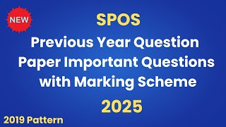 spos unit 3 sppu one shot | spos previous year question paper solution
