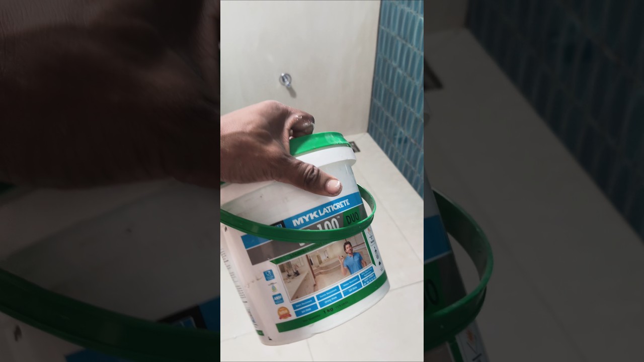 Bathroom Grouting Completed 🚿✨ | Clean Finish Tile Work 