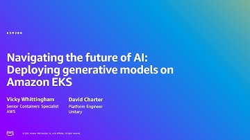 AWS Summit London 2024 - Navigating the future of AI: Deploy generative models on Amazon EKS(AIM206)