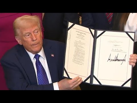 President Trump signs the Laken Riley Act into law (Jan. 29, 2025 ...