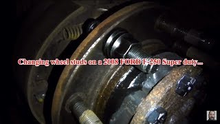*EASY* Ford F-250 wheel stud replacement