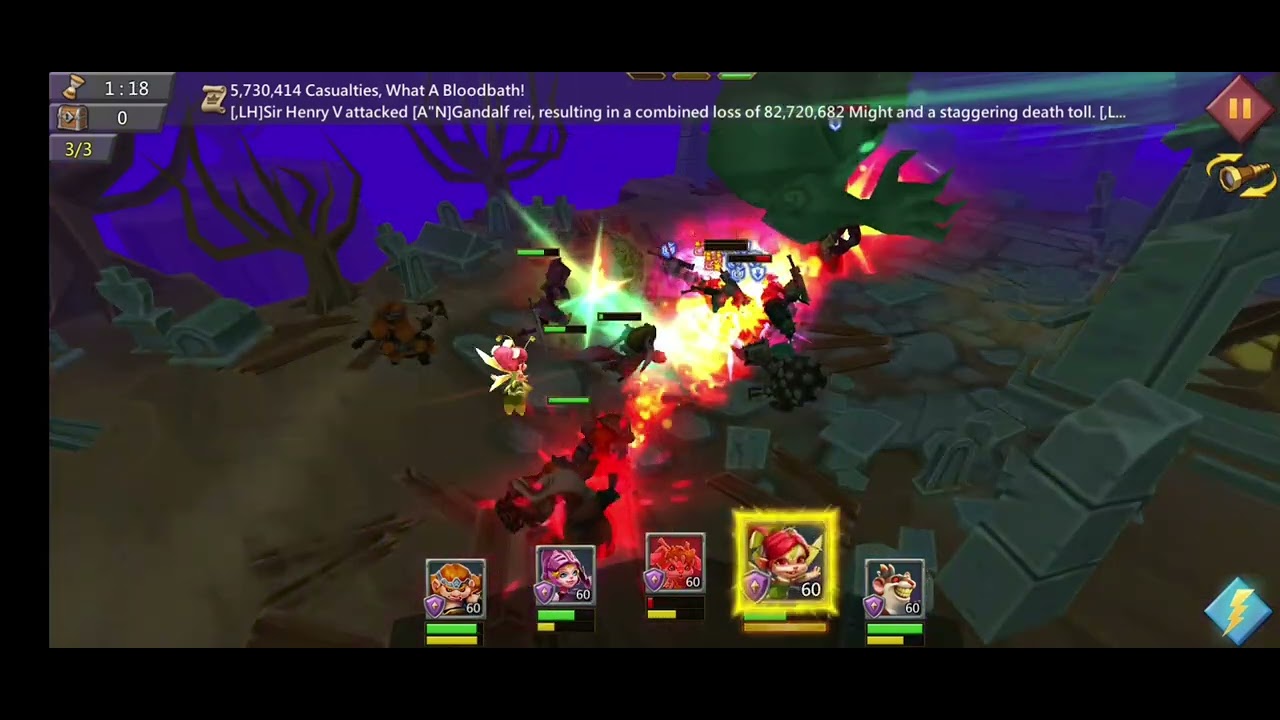 Lords Mobile Limited Challenge Crazy Chef Ramsay Mastercook Stage 6 Full Auto (Free Hero Medal)