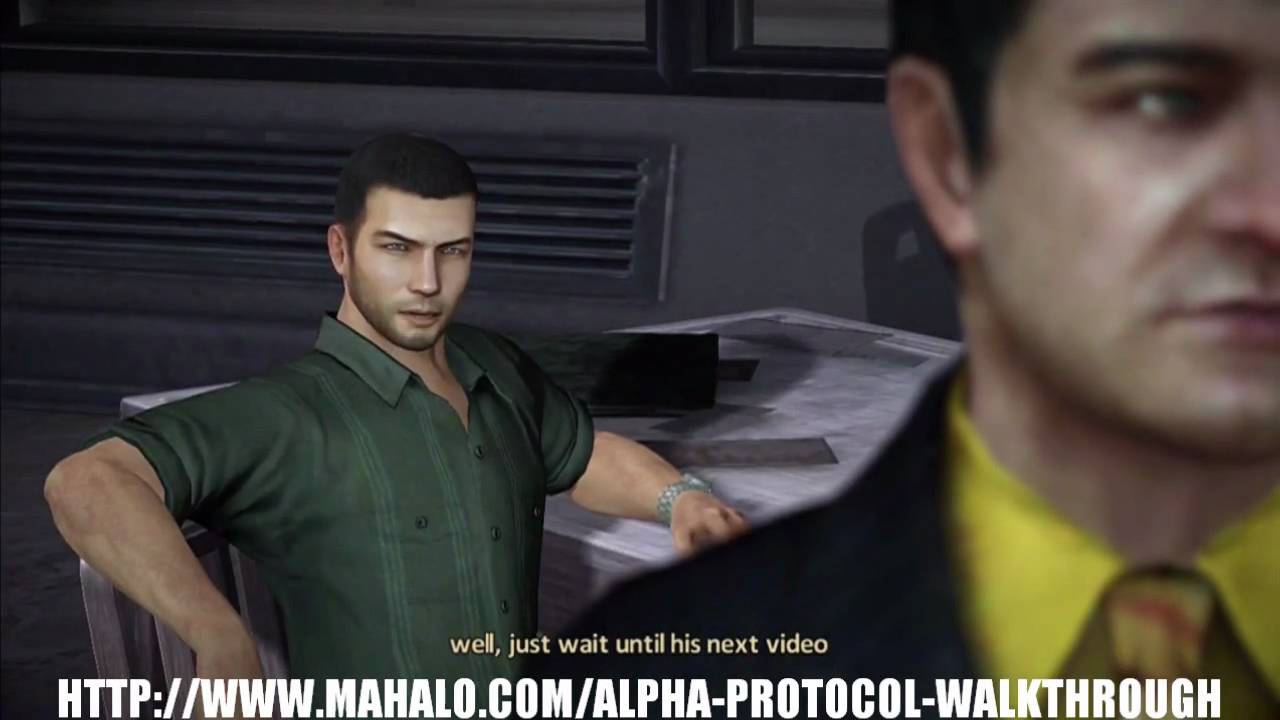 Alpha Protocol Walkthrough - Infiltrate Alpha Protocol Part 1 - YouTube
