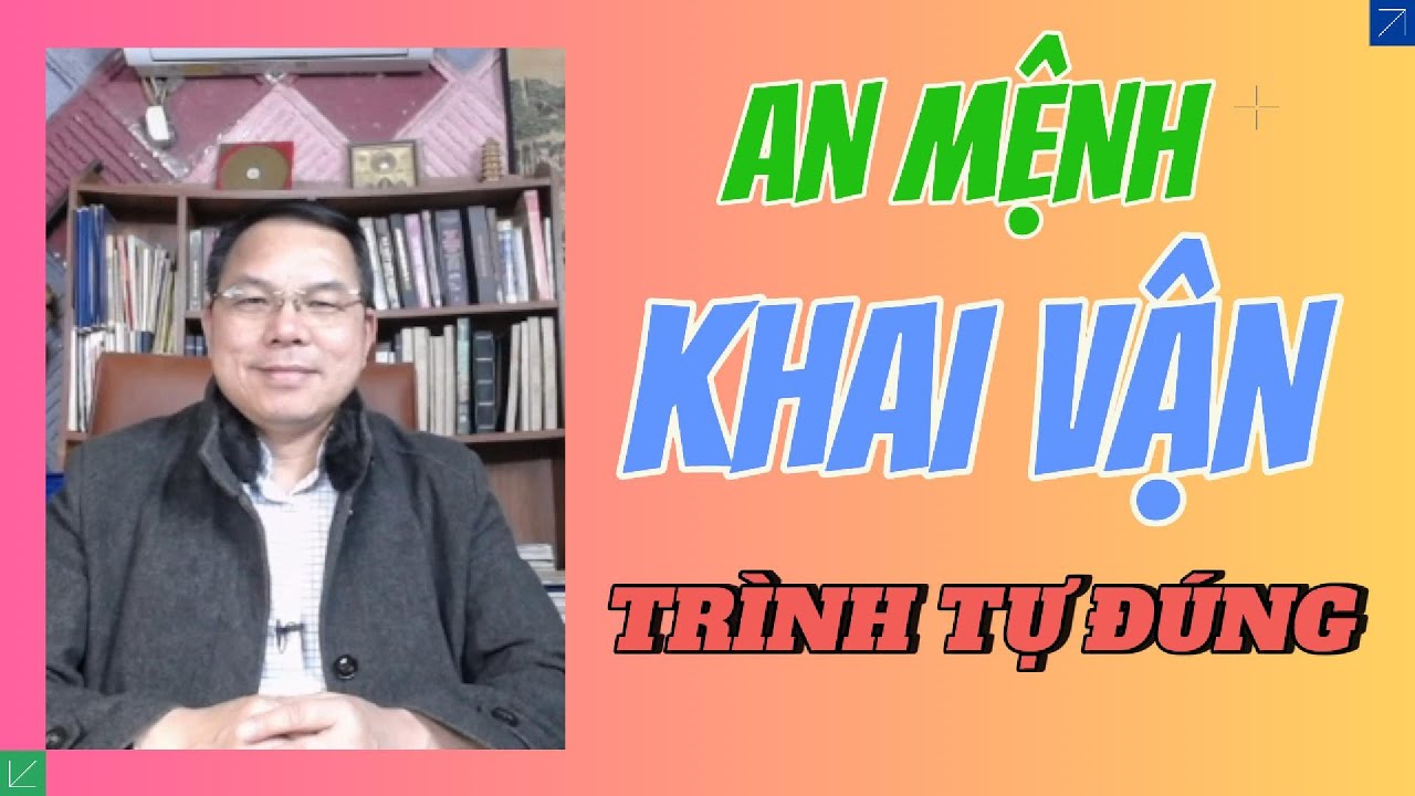 An Mệnh Rồi Mới Khai Vận: Trình Tự Đúng Để Đổi Vận Mệnh Bền Vững | Phong Thuỷ Phạm Thanh
