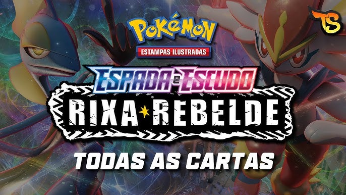 Kit Carta Pokémon Rillaboom Thwackey Grookey Espada Escudo