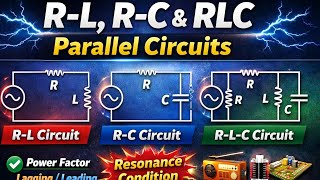 R–L, R–C and R–L–C Parallel Circuits | AC Circuits | Basic Electrical Engineering | ITI Electrician
