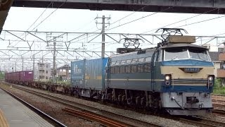JR貨物 EF66-27 貨物列車 (3091レ 復活ゼロロク) 東海道線 清洲駅 貨物線